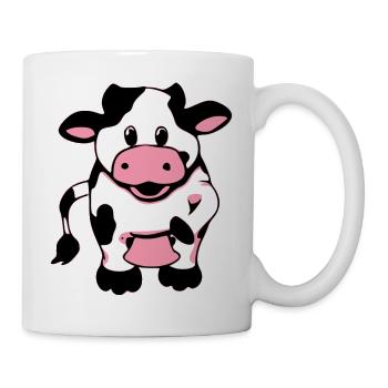 Sigma die glückliche Kuh - Tasse - Weiß - Rechts