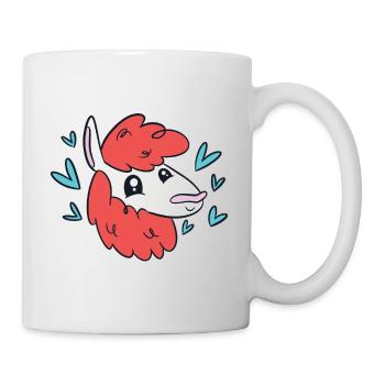 I Love The Llama's Wit & Wisdom Cute Funny Llama - Mug - white - Right