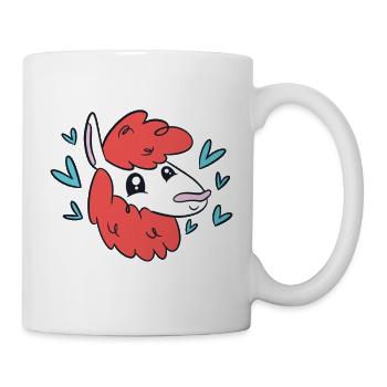 I Just Want To Pet My Llama Cute Funny Llama - Mug - white - Right