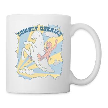 Cowboy Dreams - Mug - white - Right