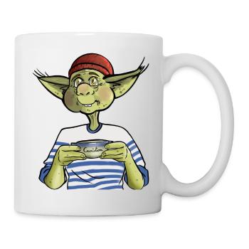 Korrigan breizh - Mug blanc - blanc - Droite