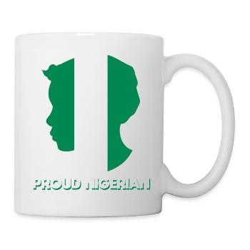 Nigeria Nigerian Africa Flag Pride I Gift - Mug - white - Right