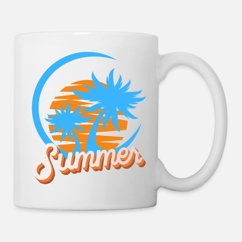 summer - Mug blanc - blanc