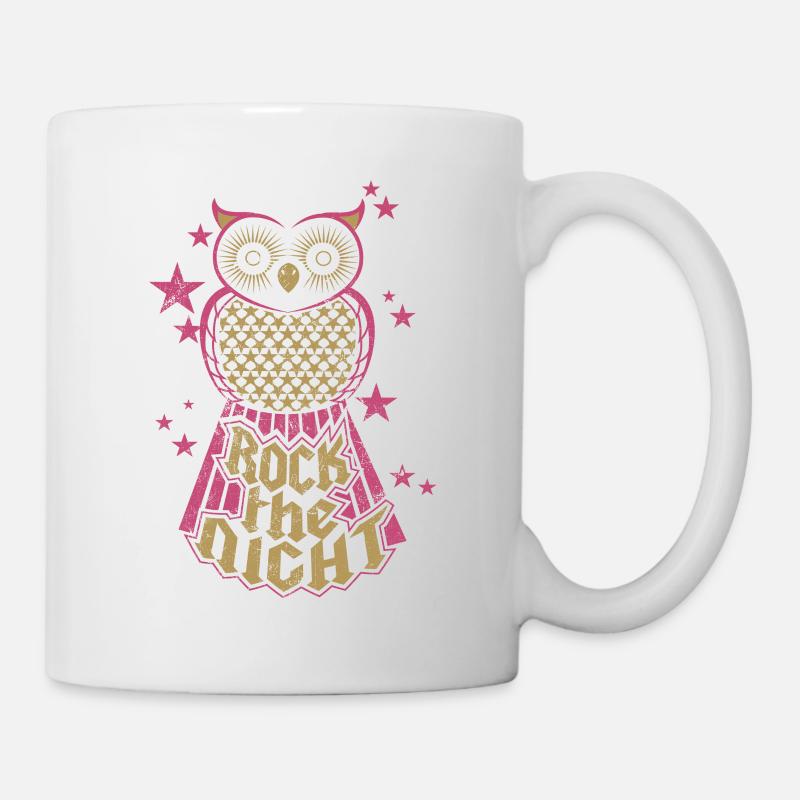 Rock the Night - Tasse - Weiß