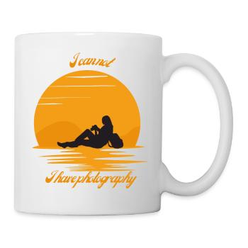 I can't - Mug blanc - blanc - Droite