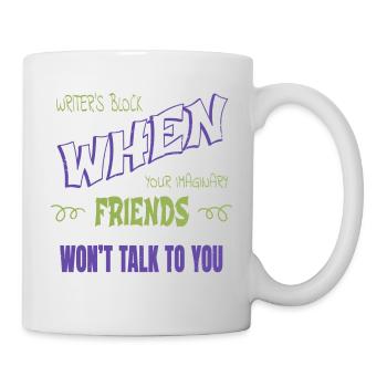 Auteurs cool littéraire génial livres de blog amusants - Mug blanc - blanc - Droite