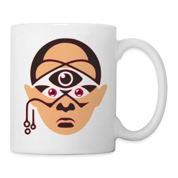 The man with the third eye - Mug - white - Right