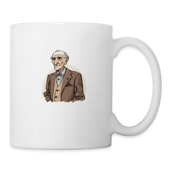 je ne suis pas en train de vieillir - Mug blanc - blanc - Droite