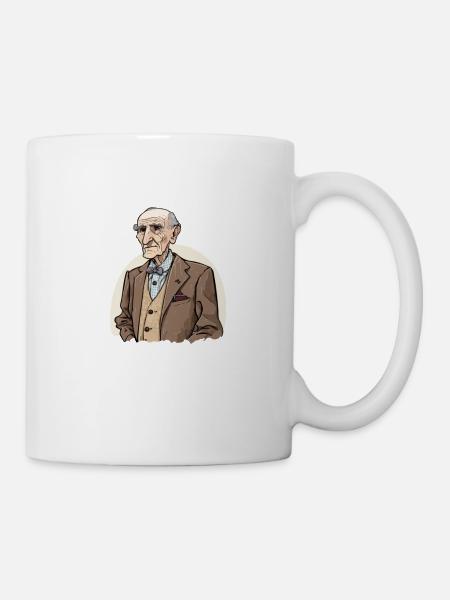 je ne suis pas en train de vieillir - Mug blanc - blanc