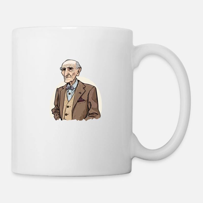 je ne suis pas en train de vieillir - Mug blanc - blanc