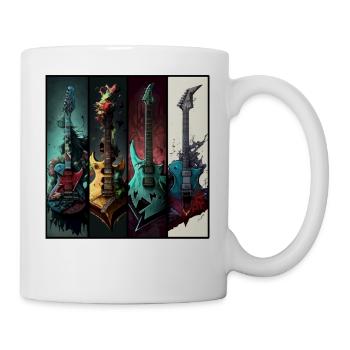 Lets rock - Mug blanc - blanc - Droite