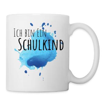 Ich bin ein Schulkind - Tasse - Weiß - Rechts