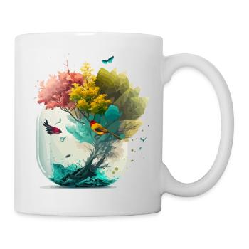 The miniature forest - Mug - white - Right