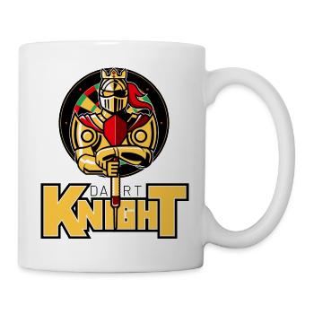 le chevalier fléchette - Mug blanc - blanc - Droite