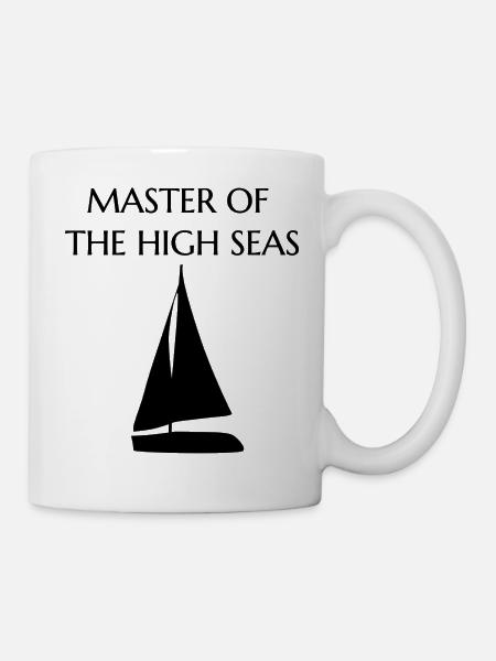 Master of the High Seas - Tasse - Weiß