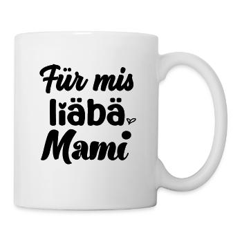 Beste Mami Schweiz beschts Mami Schweiz Mutter - Tasse - Weiß - Rechts