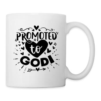 Befördert zum Godi befördert zur Godi - Tasse - Weiß - Rechts