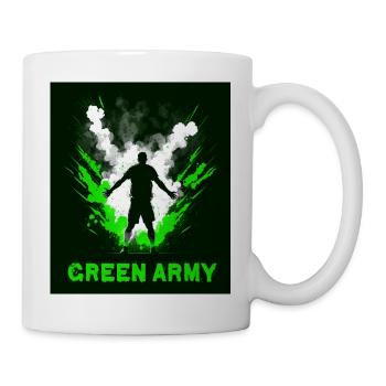 Green Army - Mug - white - Right