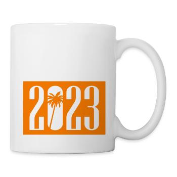 Malle 2023 - Mug blanc - blanc - Droite
