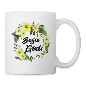 Wöd Godi beste Godi Taufpatin Österreich Taufe - Tasse - Weiß - Rechts