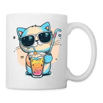 A cat lover's dream - Mug - white - Right