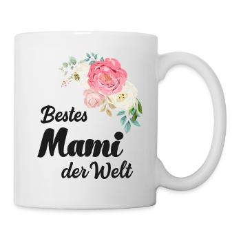 Beste Mama bestes Mami Schweiz Schweizer - Tasse - Weiß - Rechts