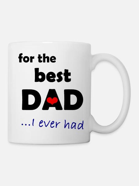 Dad 1 - Tasse - Weiß