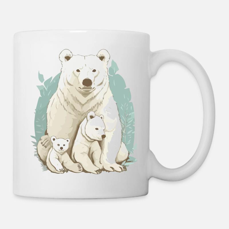 Mama Bär - Tasse - Weiß