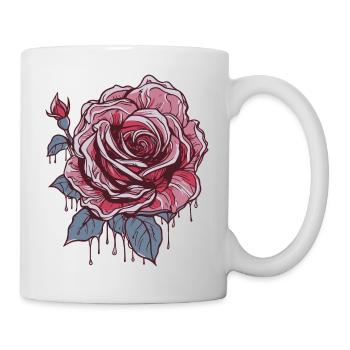 Red Rose - Mug - white - Right