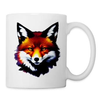 Renard - Mug blanc - blanc - Droite