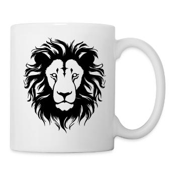 Lion - Mug blanc - blanc - Droite