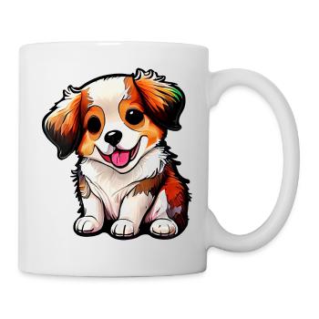 Embodies the pure joy that dogs bring us - Mug - white - Right