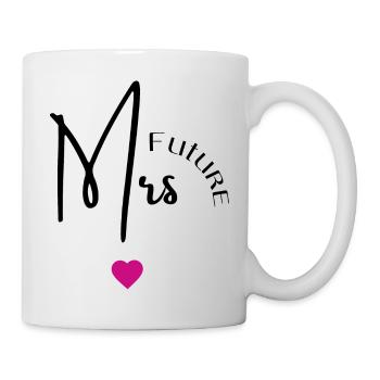 Future mrs - Mug blanc - blanc - Droite