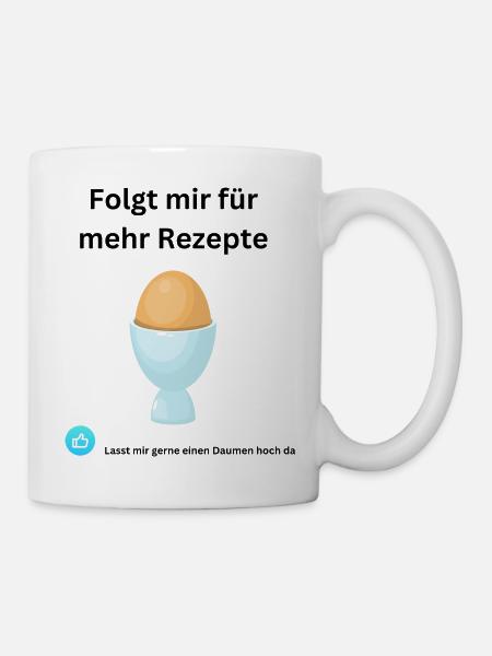 Folgt mir für mehr Rezepte 1 - Tasse - Weiß