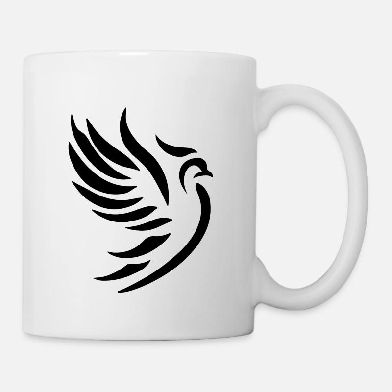 Reborn from the ashes - Mug - white