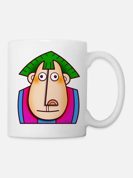 Le prêtre singe - Mug blanc - blanc