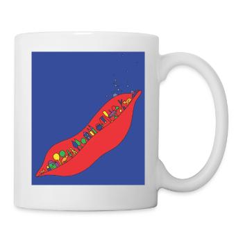Atlantis - a colorful lost world - Mug - white - Right