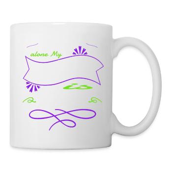 Social Distancing Bear Earloop Beard Lover Man - Mug - white - Right