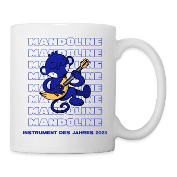 Mandoline Mandoline Instrument des Jahres - Tasse - Weiß - Rechts