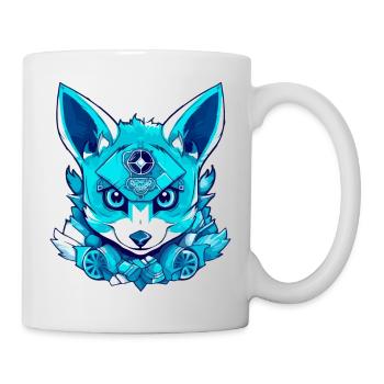 Zack der Zauberfuchs - Tasse - Weiß - Rechts