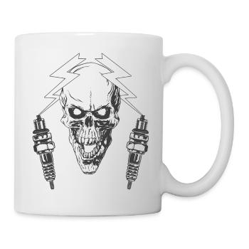 Eine zündende Idee - Tasse - Weiß - Rechts