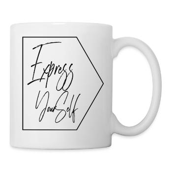PERSONALISE TSHIRT - Mug - white - Right