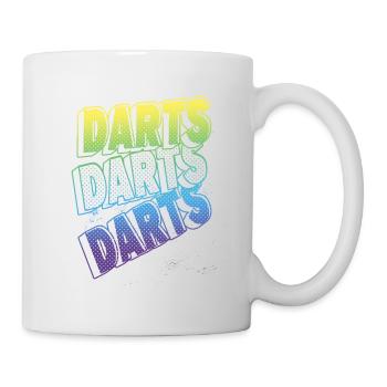 Darts Dartboard Dartboard Darts Players - Mug - white - Right