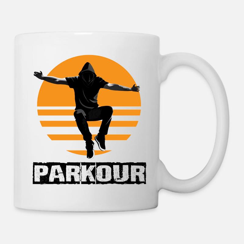 Parkour - Mug blanc - blanc