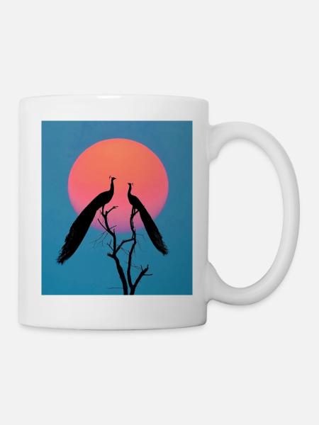 Hoch Hinaus - Tasse - Weiß