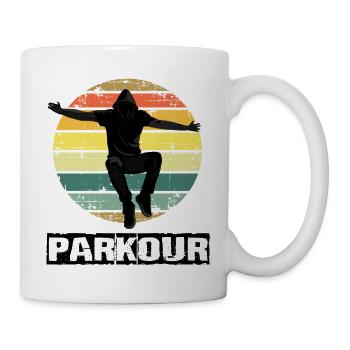 Parkour - Mug blanc - blanc - Droite