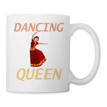 Danse Musique de danse - Mug blanc - blanc - Droite