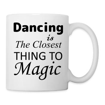 Dancing Dance Music - Mug - white - Right