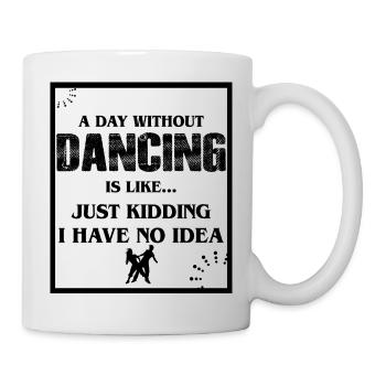 Danse Danse Musique - Mug blanc - blanc - Droite