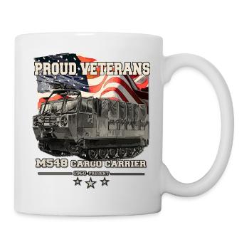 M548 cargo carrier veterans - Mug - white - Right